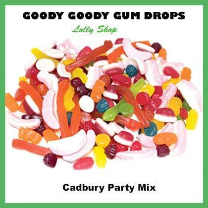 Cadbury Party Mix 1Kg Goody Goody Gum Drops online lolly shop