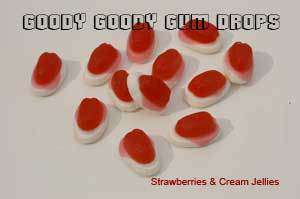 Cadbury Strawberries &amp; Cream 10 Kg Goody Goody Gum Drops online lolly shop