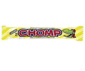 Caramel Chomp - Cadbury (63 x 30 Gm) Goody Goody Gum Drops online lolly shop