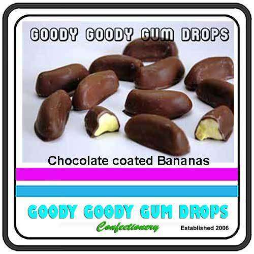 Chocolate Mini Bananas Goody Goody Gum Drops online lolly shop