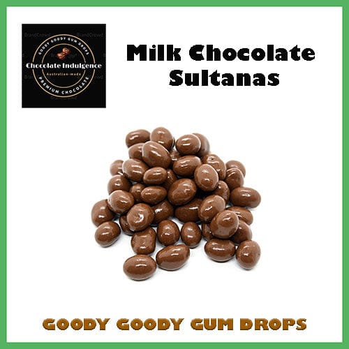 Chocolate coated Sultanas 1 Kg Goody Goody Gum Drops online lolly shop