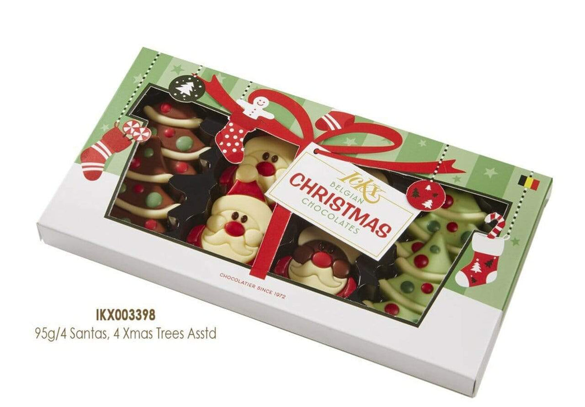 Christmas Belgian Chocolates - Gift Box - Choose the contents. Goody Goody Gum Drops online lolly shop
