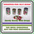 Christmas Mini Jelly Beans in 40 Gm Hexagonal Glass Jars (10 Jars) Goody Goody Gum Drops online lolly shop