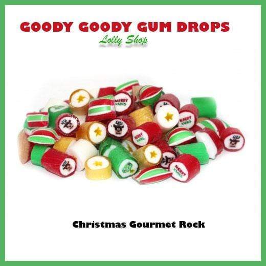 Christmas Mix Gourmet Rock Candy 1 Kg Goody Goody Gum Drops online lolly shop