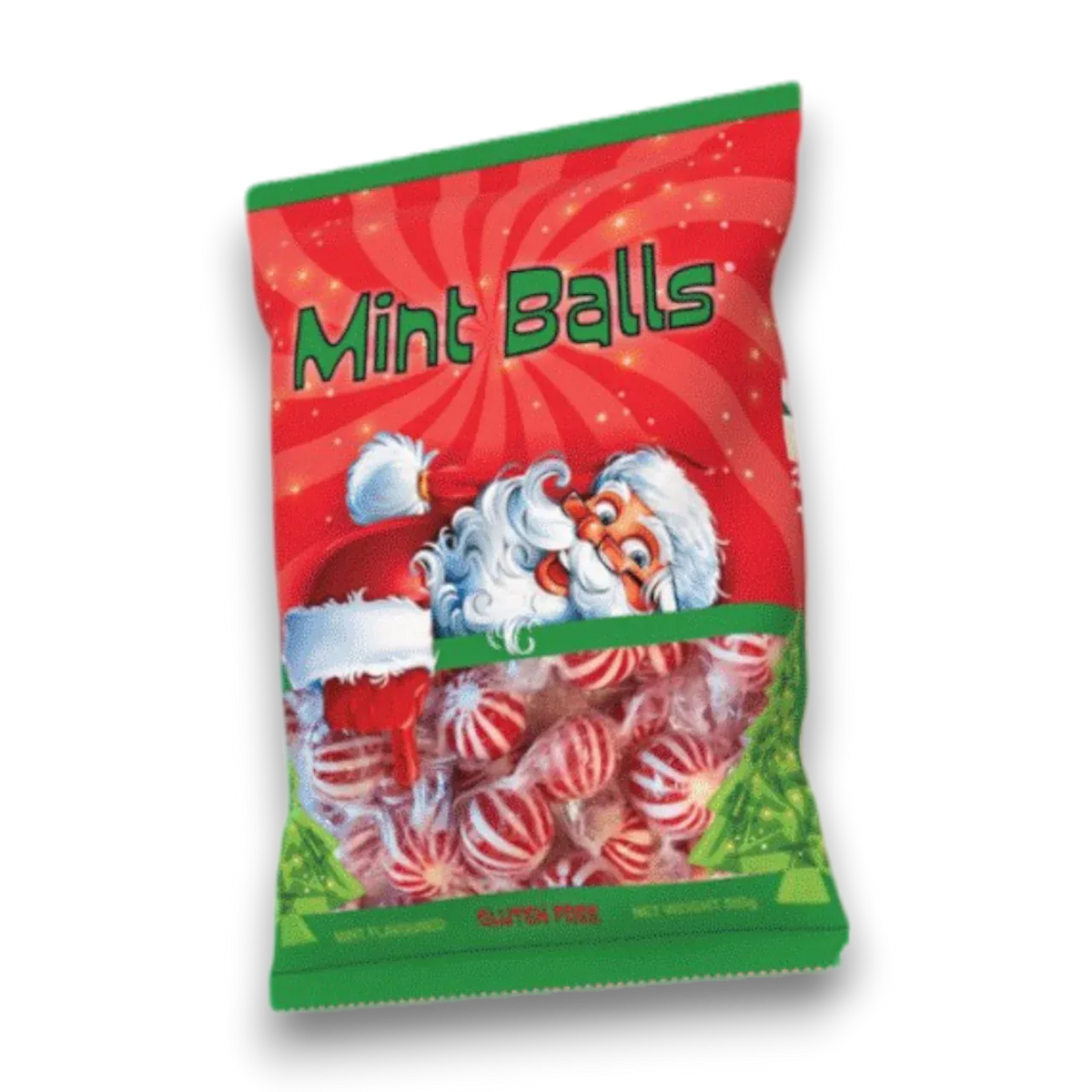 Christmas Wrapped Red-White Mints 500 Gm or 1 Kg bags Goody Goody Gum Drops online lolly shop