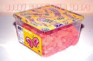 Chunky Sour Ears  (Tub of 300) Goody Goody Gum Drops online lolly shop