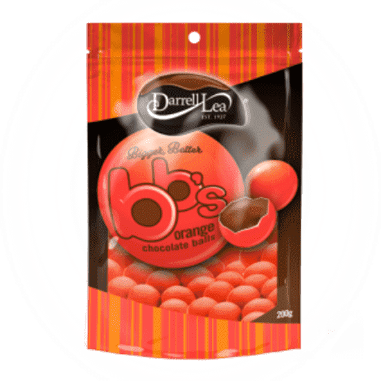 Darrell Lea Orange Balls 180 Gm Box of 12 Goody Goody Gum Drops online lolly shop