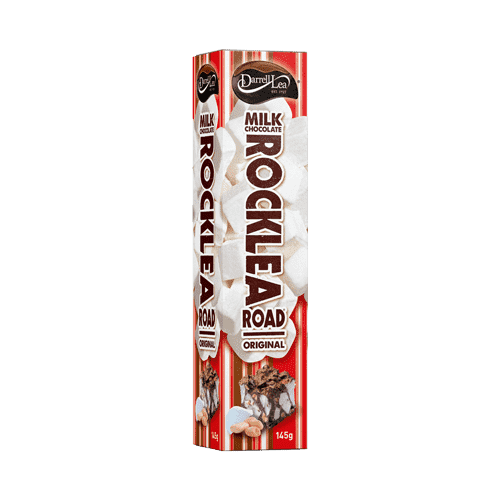 Darrell Lea Rocklea Road bars 145 Gm Box of 8 Goody Goody Gum Drops online lolly shop