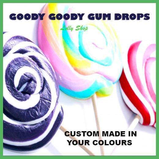 Design your own 5 Cm Gourmet Lollipops (Pack of 60) Goody Goody Gum Drops online lolly shop