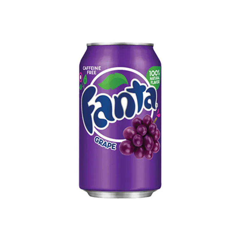 Fanta - Grape | 12 x 355ml cans | USA Goody Goody Gum Drops online lolly shop