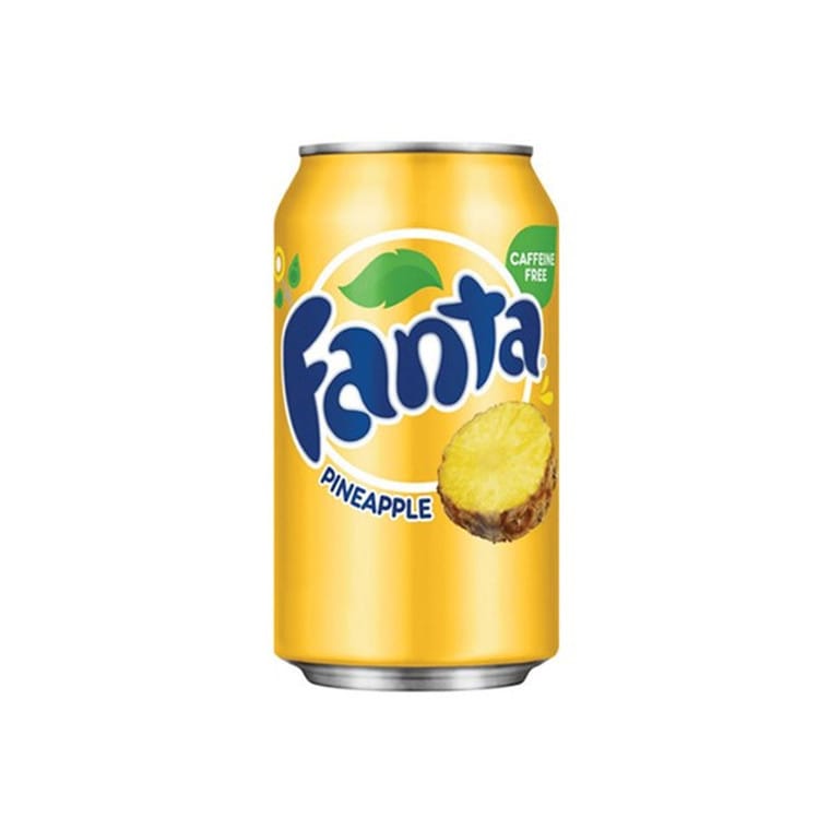 Fanta - Pineapple | 12 x 355ml cans | USA Goody Goody Gum Drops online lolly shop