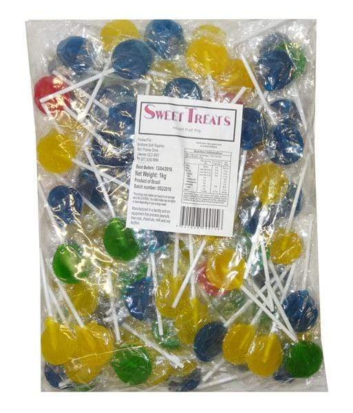 Flat Pops 1 Kg Bag of approx 125 Goody Goody Gum Drops online lolly shop