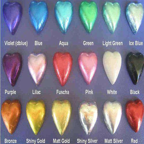 Foil covered Chocolate Hearts 1kg Goody Goody Gum Drops online lolly shop