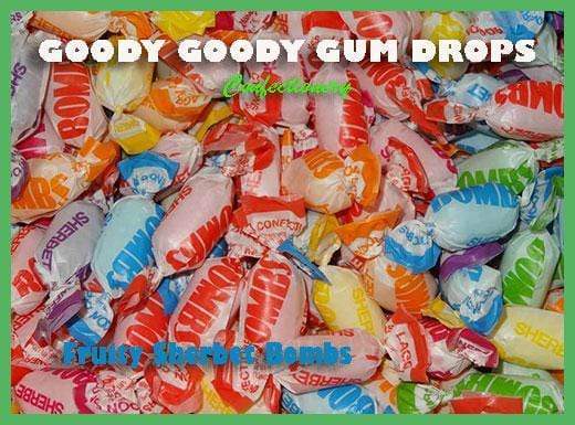 Fruity Sherbet Bombs 1Kg (Wrapped) Goody Goody Gum Drops online lolly shop