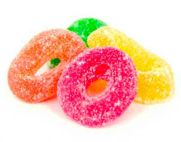 Gluten-Free Fruit Rings in BULK Goody Goody Gum Drops online lolly shop