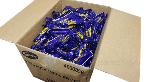 Twirl Mini Bars 7.5 Kg Box Goody Goody Gum Drops online lolly shop