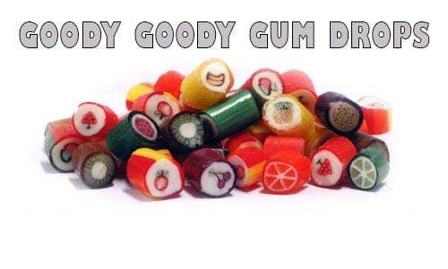 Gourmet Rock - 100 x 30 Gm Bags Goody Goody Gum Drops online lolly shop