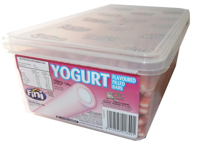 Yoghurt Bars (Tub of 150) Goody Goody Gum Drops online lolly shop