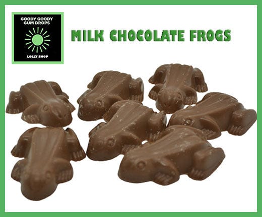 Milk Chocolate Premium Quality Frogs Goody Goody Gum Drops online lolly shop