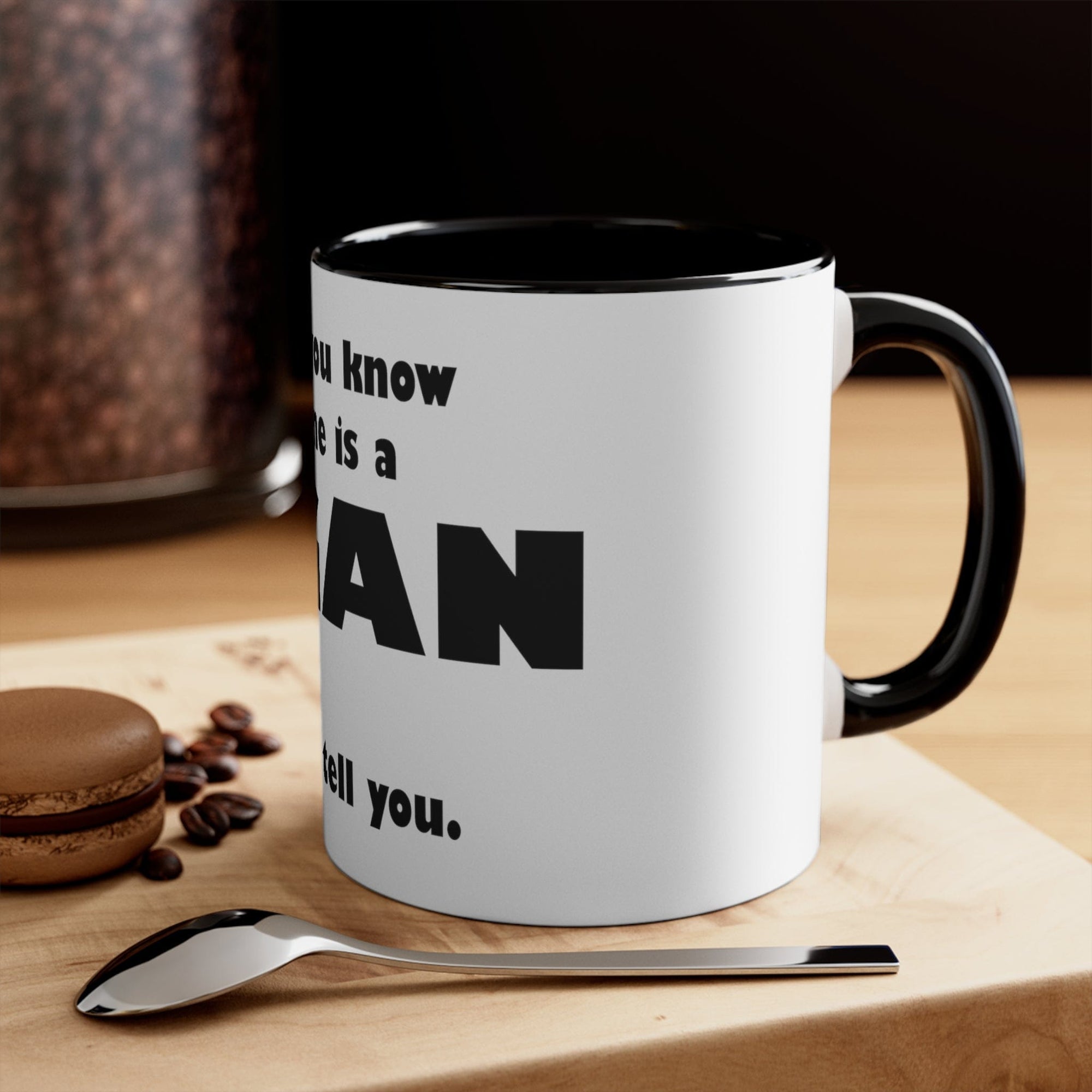 "How do you know if someone is a vegan" Ceramic Mug: Goody Goody Gum Drops online lolly shop
