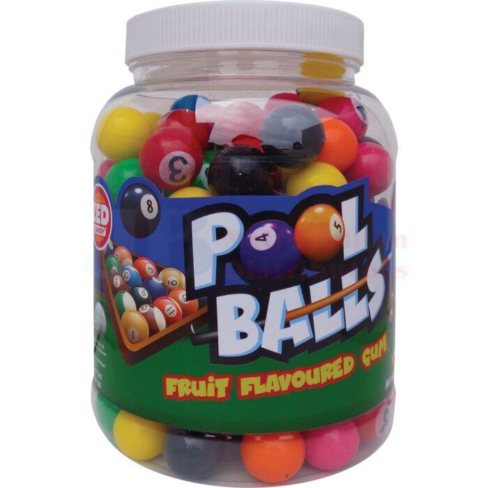 Fruit Flavoured Pool Gum Balls 975 Gm Jar Goody Goody Gum Drops online lolly shop