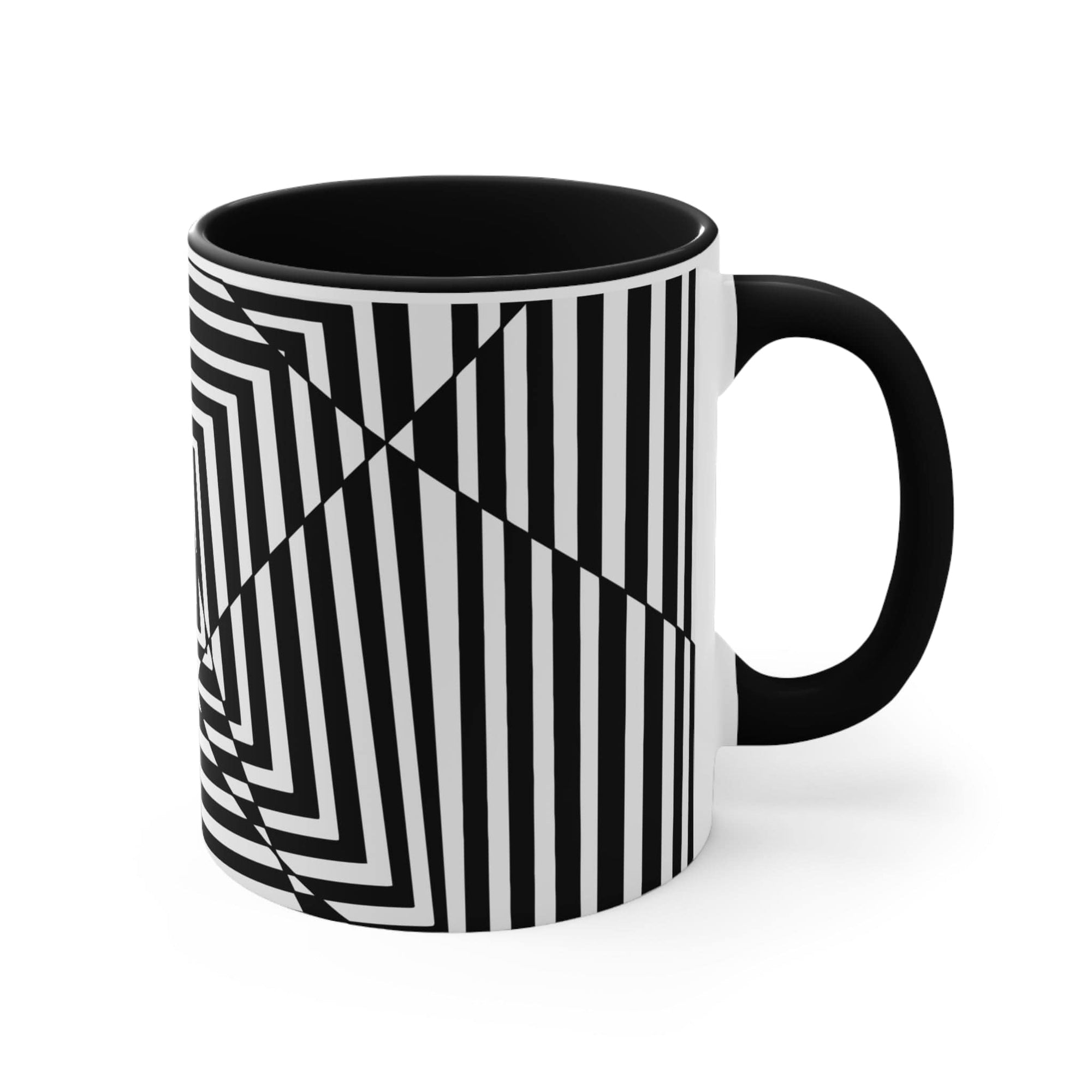 Black & White Abstract Accent Mugs, 11oz Goody Goody Gum Drops online lolly shop