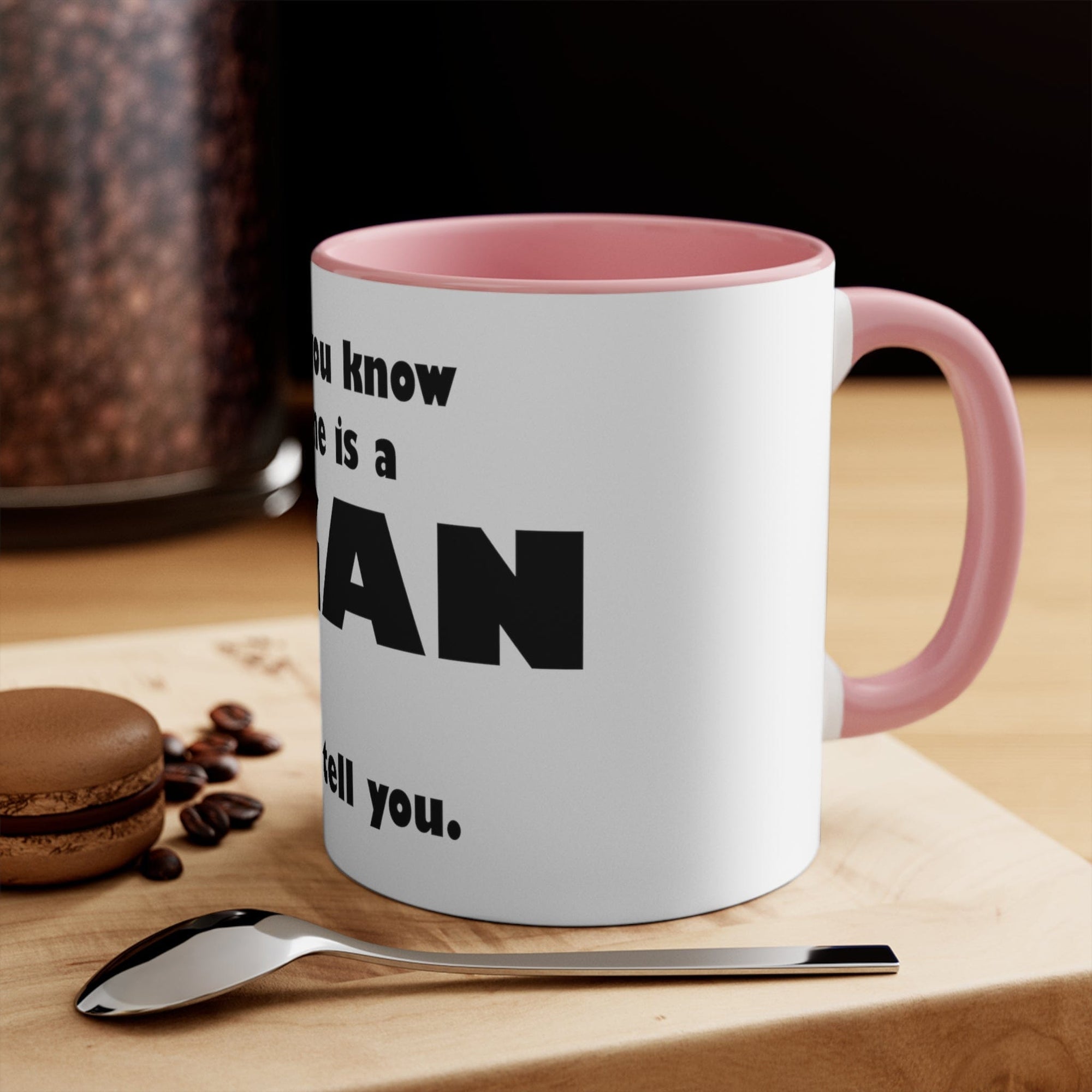 "How do you know if someone is a vegan" Ceramic Mug: Goody Goody Gum Drops online lolly shop