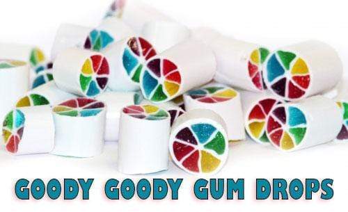 Personalised Gourmet Rock Candy - 100 x 50 Gm Bags Goody Goody Gum Drops online lolly shop