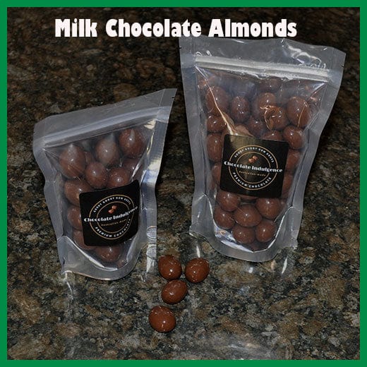 Milk Chocolate coated Almonds Pouch Packs Goody Goody Gum Drops online lolly shop