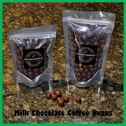 Milk Chocolate coated real Coffee Beans in Pouch Packs Goody Goody Gum Drops online lolly shop