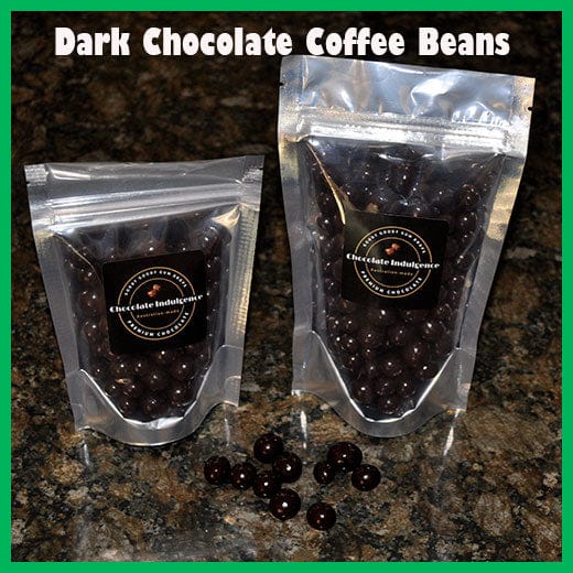 Dark Chocolate coated real Coffee Beans in Pouch Packs Goody Goody Gum Drops online lolly shop