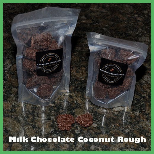 Milk Chocolate Premium Quality Coconut Rough in Pouch Packs Goody Goody Gum Drops online lolly shop