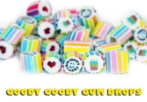 Gourmet Rock - 100 x 30 Gm Bags Goody Goody Gum Drops online lolly shop