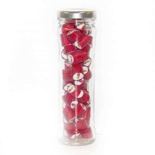 Gourmet Rock Candy in Tall Flint Glass Jars (8 Jars) Goody Goody Gum Drops online lolly shop
