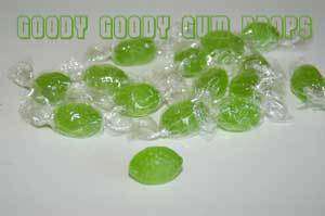 Fruity Drops - Green - Wrapped 1Kg Goody Goody Gum Drops online lolly shop