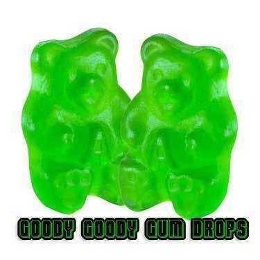 Gummi Bears GREEN 450 Gm Goody Goody Gum Drops online lolly shop