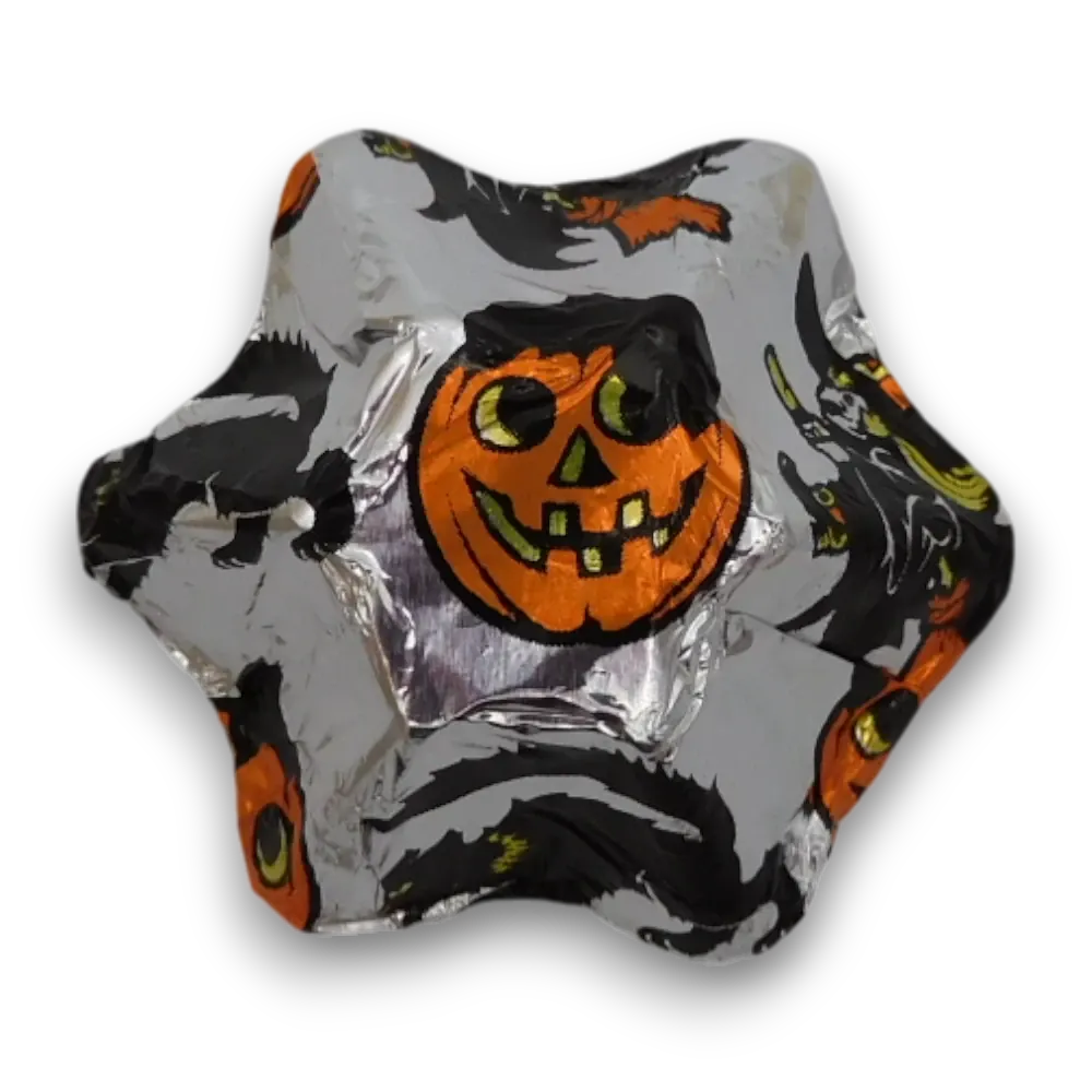 Halloween Milk Chocolate Stars - (500g bag | 55 x 8.5g pcs) Goody Goody Gum Drops online lolly shop