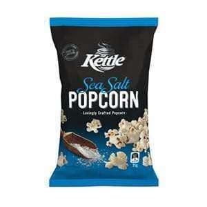 Kettle Sea Salted Popcorn (18 x 20 Gm Bags) Goody Goody Gum Drops online lolly shop