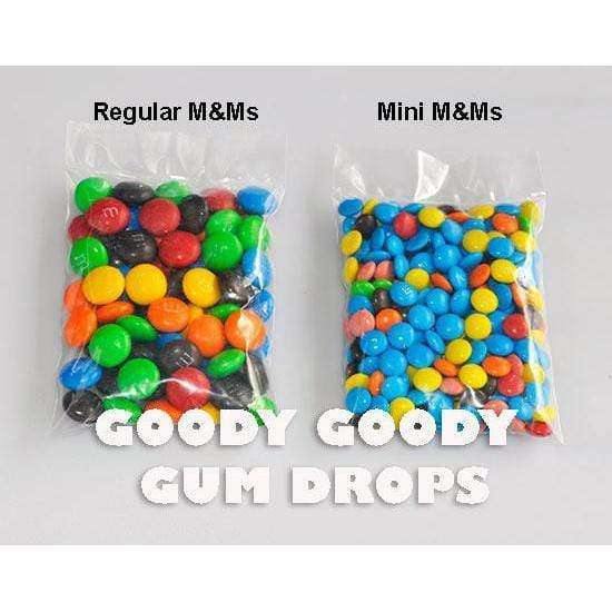 M&amp;M Promo Bags for your business - 100 x 30 Gm Goody Goody Gum Drops online lolly shop