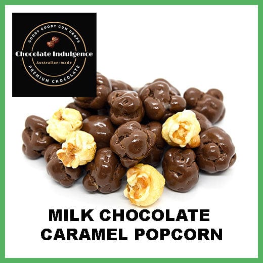 Milk Chocolate Carmel Popcorn - Chocolate Indulgence Goody Goody Gum Drops online lolly shop