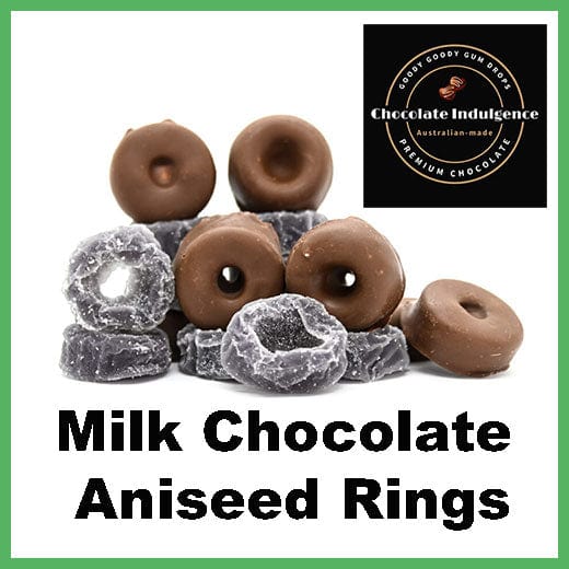 Milk Chocolate Aniseed Rings - Quality chocolate - Australian made ...