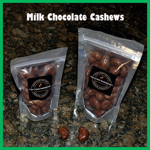 Milk Chocolate coated Cashews Pouch Packs Goody Goody Gum Drops online lolly shop