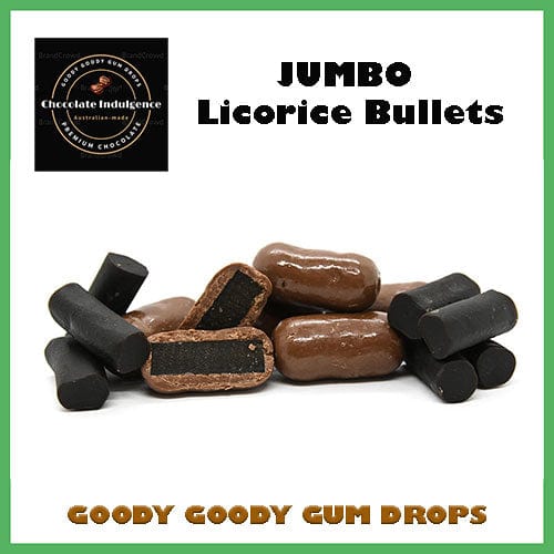 JUMBO Milk Chocolate Bullets Goody Goody Gum Drops online lolly shop