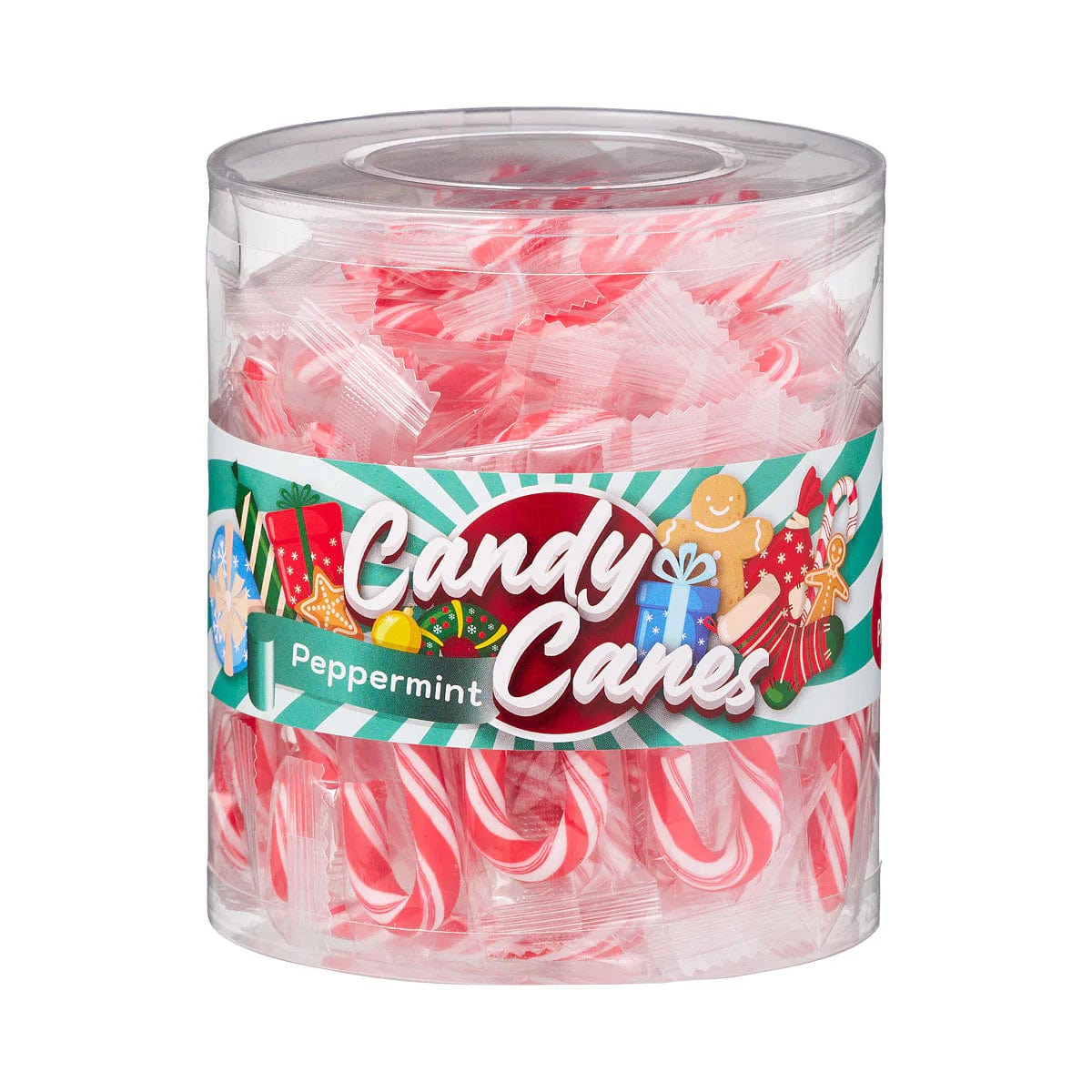 Mini Candy Canes Tub of 50 Goody Goody Gum Drops online lolly shop