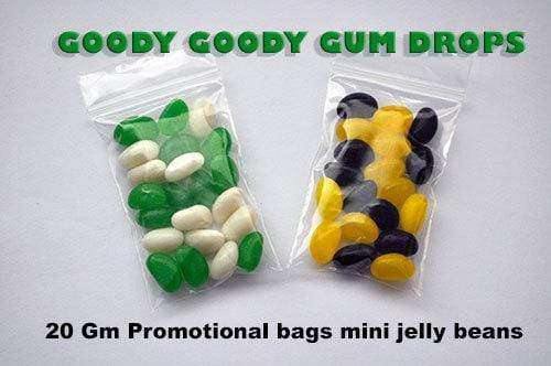 Mini Jelly Beans - You choose the colours - 100 x 20 Gm Bags Goody Goody Gum Drops online lolly shop