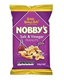 Nobby's Salt &amp; Vinegar Peanuts 350 Gm Goody Goody Gum Drops online lolly shop