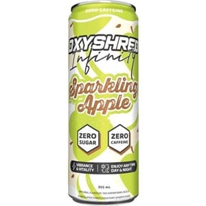 Oxyshred Infinity Sparkling Apple | 355 ml x 12 Cans Goody Goody Gum Drops online lolly shop
