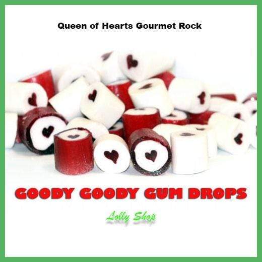 Personalised Gourmet Rock Candy - 100 x 50 Gm Bags Goody Goody Gum Drops online lolly shop