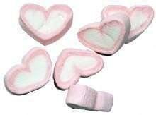 Marshmallow Hearts Pink &amp; White 1kg Goody Goody Gum Drops online lolly shop