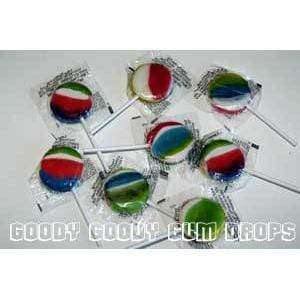 Rainbow Pops Large (Bag of 25) Goody Goody Gum Drops online lolly shop